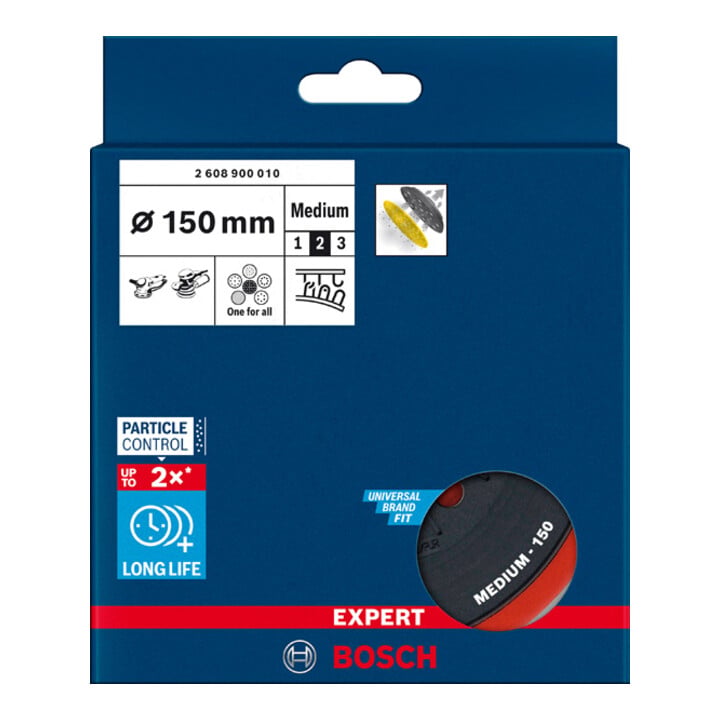 Bosch Expert Support multitrous pour Bosch, 150 mm, moyen