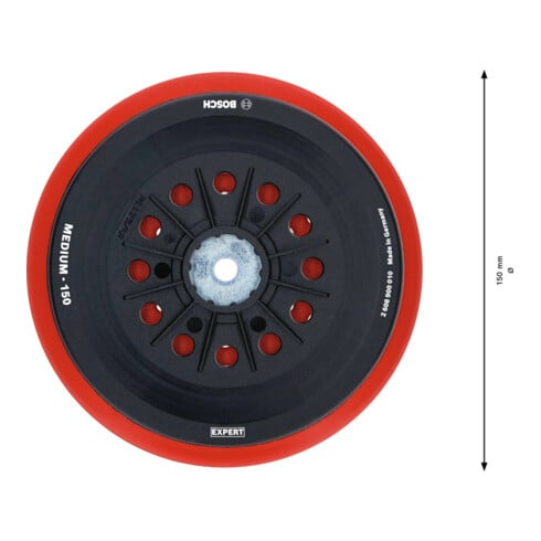 Bosch Expert Support multitrous pour Bosch, 150 mm, moyen