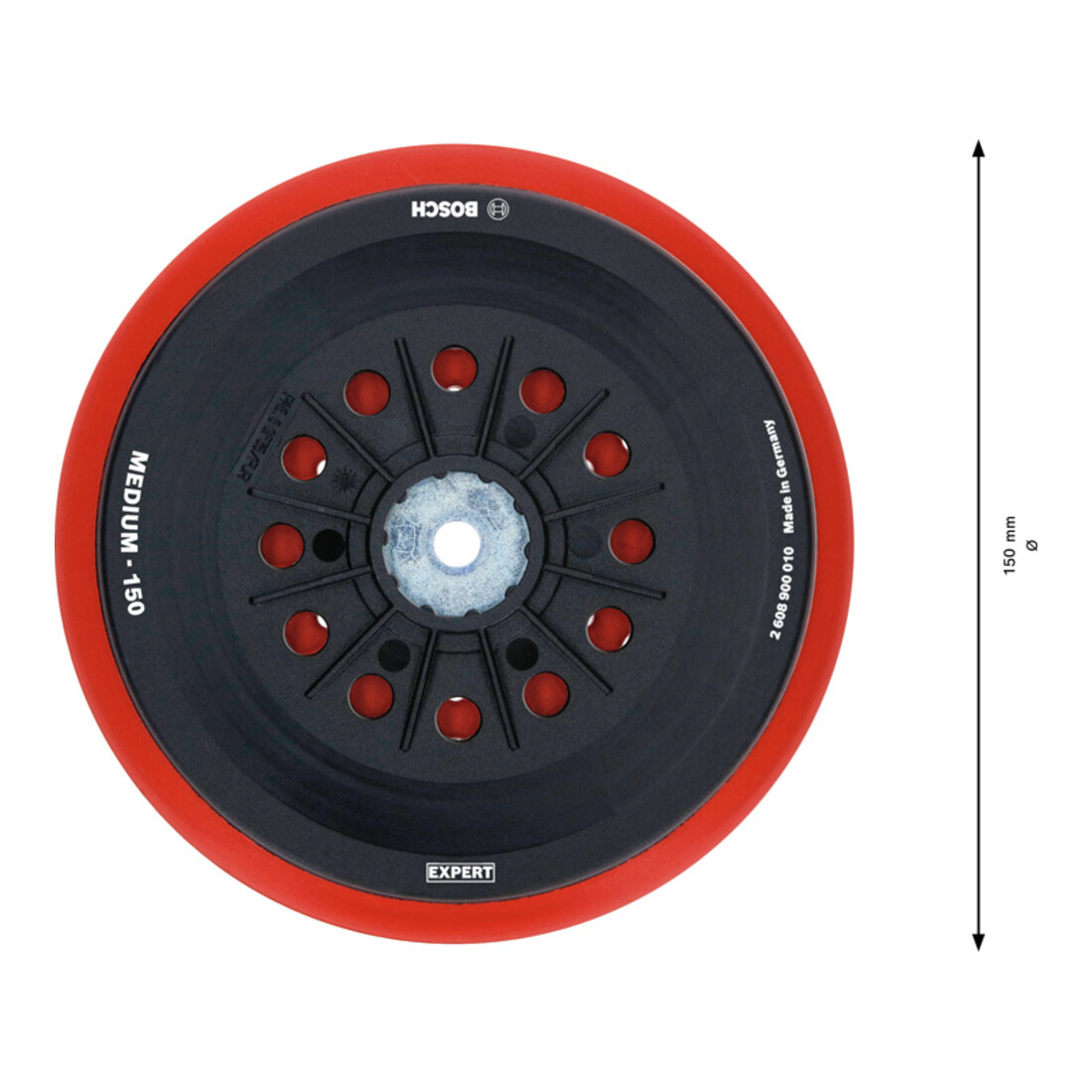 Bosch Expert Support multitrous pour Bosch, 150 mm, moyen