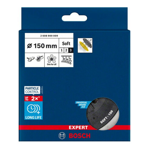 Bosch Expert Support multitrous pour Bosch, 150 mm, souple