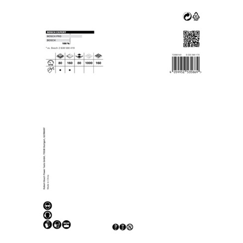 Bosch EXPERT Tough Material Lochsäge 105 x 60mm für Dreh- und Schlagbohrer