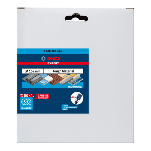 Bosch EXPERT Tough Material Lochsäge 152 x 60mm für Dreh- und Schlagbohrer