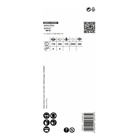 Bosch EXPERT Tough Material Lochsäge 51 x 60mm für Dreh- und Schlagbohrer