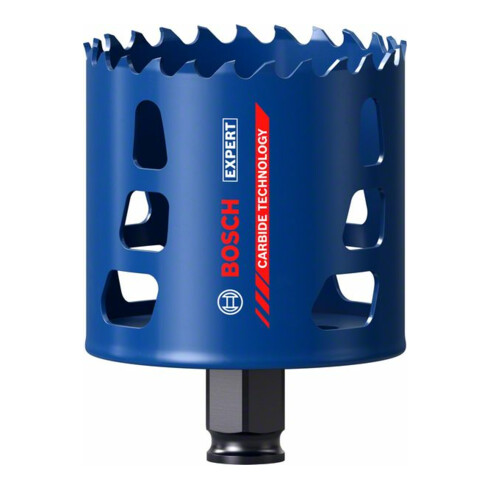 Bosch EXPERT Tough Material Lochsäge 67 x 60mm für Dreh- und Schlagbohrer