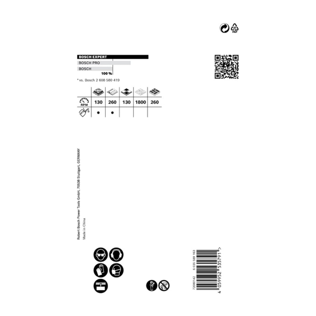Bosch EXPERT Tough Material Lochsäge 68 x 60mm für Dreh- und Schlagbohrer