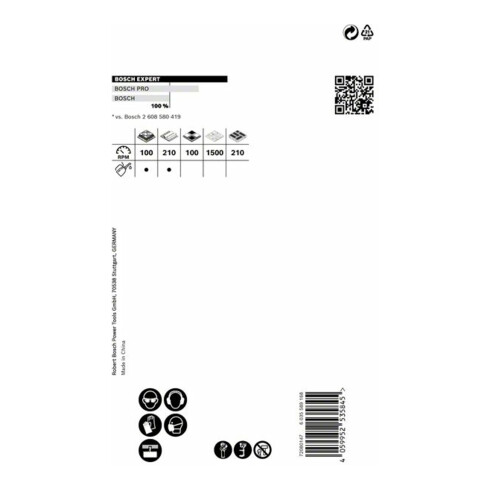 Bosch EXPERT Tough Material Lochsäge 83 x 60mm für Dreh- und Schlagbohrer