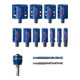 Bosch EXPERT Tough Material Lochsäge-Set 20/22/25/32/35/40/44/51/60/64/76mm 14-tlg. für Dreh- und Schlagbohrer-5