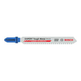 Bosch EXPERT Tough Metal thick T155HHM Stichsägeblatt, 3 Stk.