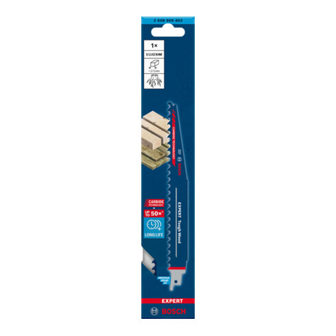 Bosch Expert ‘Tough Wood’ S 1142 KHM Säbelsägeblatt