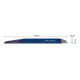 Bosch Expert "Tough Wood" S 1242 KHM lame de scie sabre