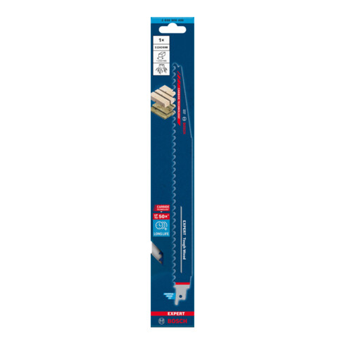 Bosch EXPERT Tough Wood S 1242 KHM Säbelsägeblatt 1 Stück für Säbelsägen