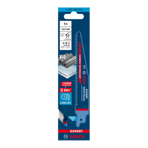 Bosch Expert ‘Vehicle Rescue’ S 957 CHM Säbelsägeblatt