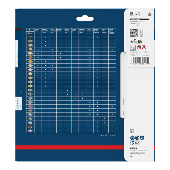 Bosch EXPERT vezelcement cirkelzaagblad, 216x2x30 mm, Z6