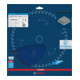 Bosch EXPERT vezelcement zaagblad, 250x2,2x30 mm, Z6-2