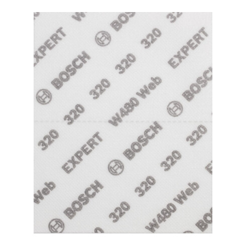 Bosch EXPERT W480 Feuille de ponçage à main 1/4, 115 x 140 mm, G320