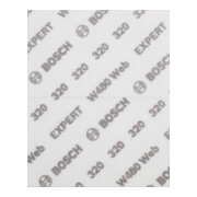 Bosch EXPERT W480 Feuille de ponçage à main 1/4, 115 x 140 mm, G320