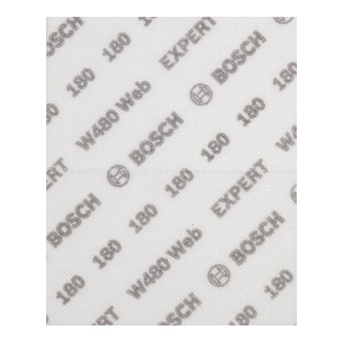 Bosch EXPERT W480 Feuille de ponçage main 1/4, 115 x 140 mm, G180