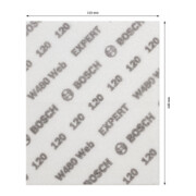Bosch EXPERT W480 Web 1/4 Handschleifblatt, 115 x 140 mm, G120-4