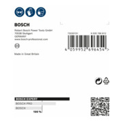 Bosch EXPERT W480 Web 1/4 Handschleifblatt, 115 x 140 mm, G120-5