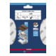 Bosch EXPERT W480 Web 1/4 Handschleifblatt, 115 x 140 mm, G240-2