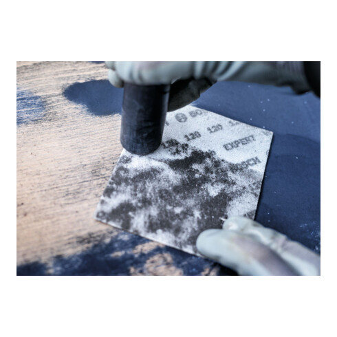 Bosch EXPERT W480 Web 1/4 Handschleifblatt, 115 x 140 mm, G320