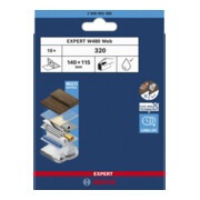 Bosch EXPERT W480 Web 1/4 Handschleifblatt, 115 x 140 mm, G320-2