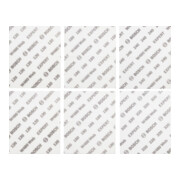 Bosch EXPERT W480 Web 1/4 Handschleifblatt-Set, 115x140 mm, G120/G180/G24/G320, 6-tlg.