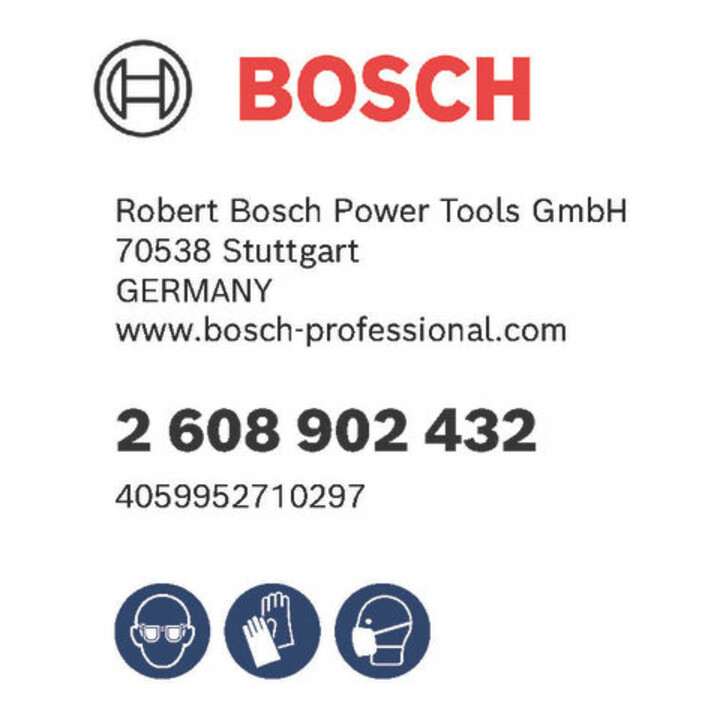 Bosch EXPERT W480 Web 1/4 Handschleifblatt-Set, 115x140 mm, G120/G180/G240/G320 9-tlg.