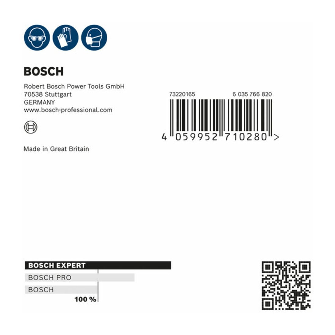 Bosch EXPERT W480 Web Set de 6 feuilles abrasives 115x140 mm, G120/G180/G24/G320, 1/4 main