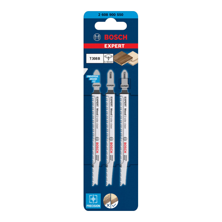 Bosch Expert ‘Wood 2-side clean’ T 308 B Stichsägeblatt