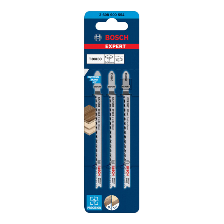 Bosch Expert ‘Wood 2-side clean’ T 308 BO Stichsägeblatt