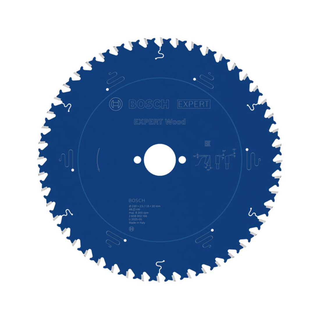 Bosch EXPERT Wood cirkelzaagblad, 230x30 mm, Z48