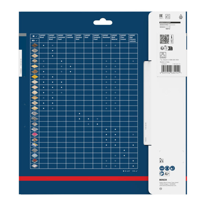 Bosch EXPERT Wood cirkelzaagblad, 230x30 mm, Z48