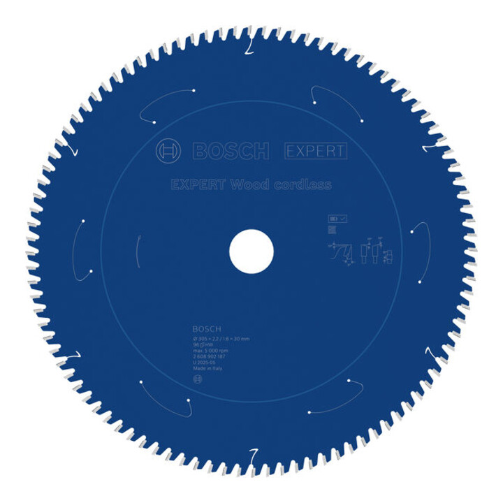 Bosch EXPERT Wood cirkelzaagblad, 305x30 mm, Z96