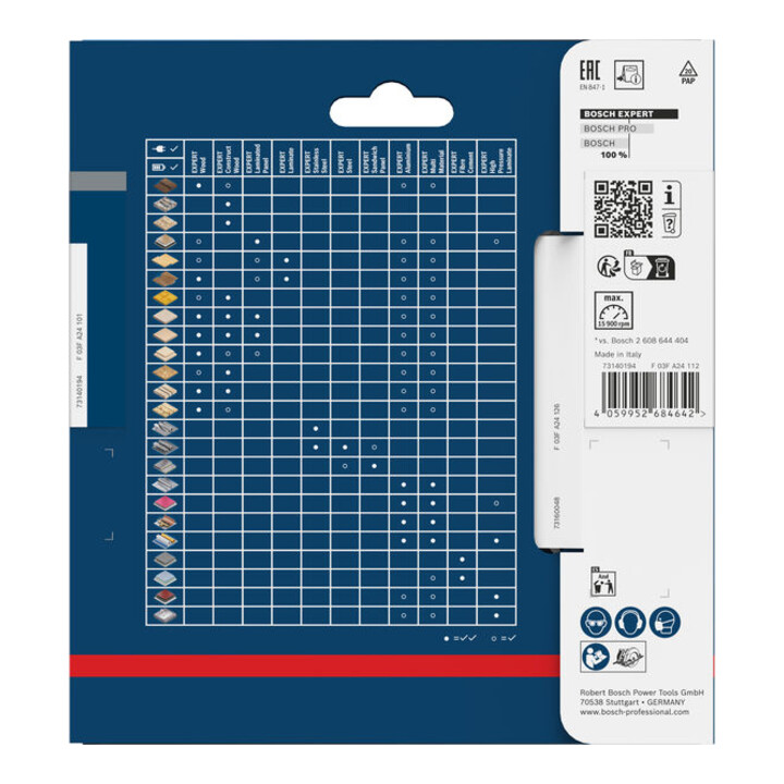 Bosch EXPERT Wood Kreissägeblatt, 120x20 mm, Z40