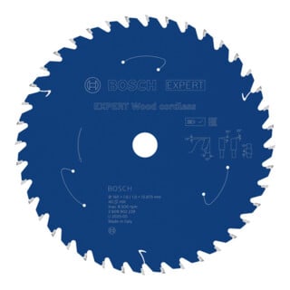 Bosch EXPERT Wood Kreissägeblatt, 165x15.875 mm, Z40