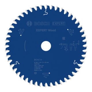 Bosch EXPERT Wood Kreissägeblatt, 165x20 mm, Z48