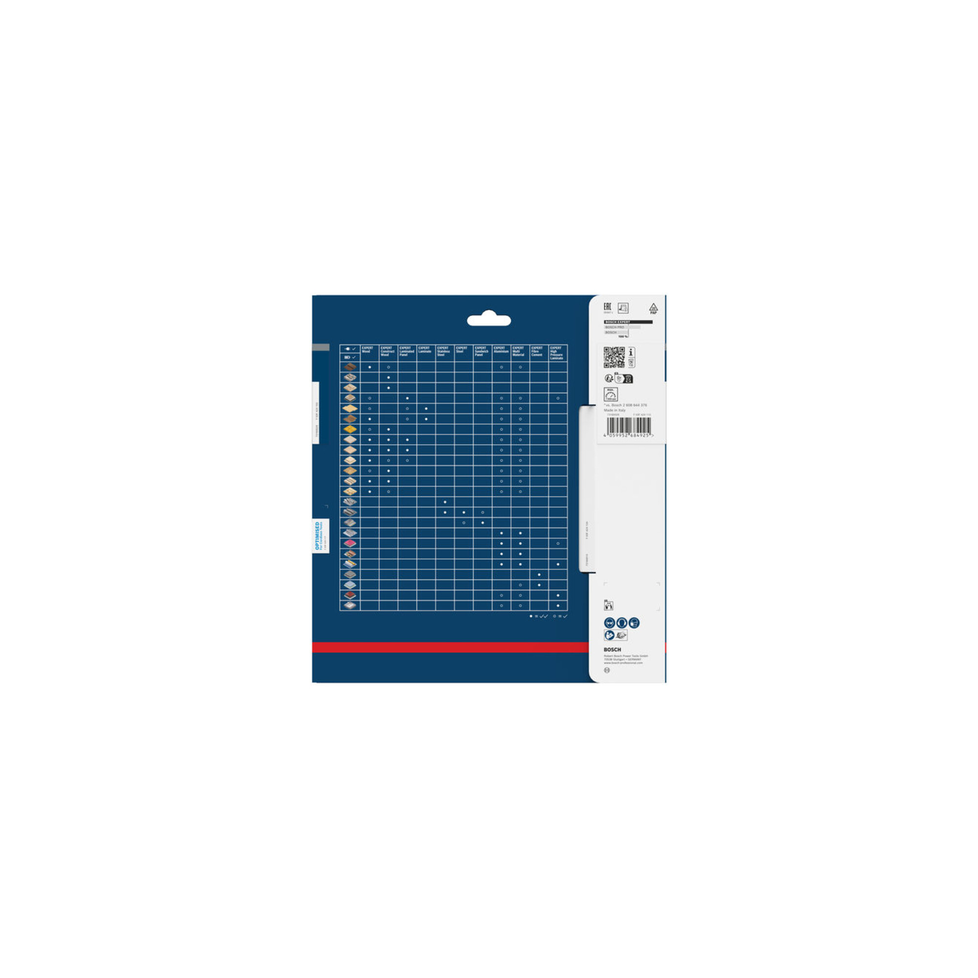 BOSCH EXPERT Wood Kreissägeblatt, 216x1,7x30 mm, Z48, Spanwinkel 15°