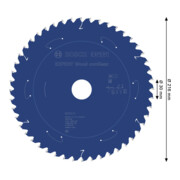 Bosch EXPERT Wood Kreissägeblatt, 216x1,7x30 mm, Z48, Spanwinkel 5°-4