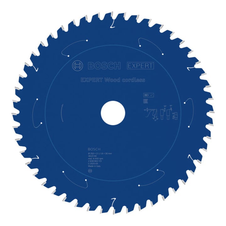 Bosch EXPERT Wood Kreissägeblatt, 250x30 mm, Z48