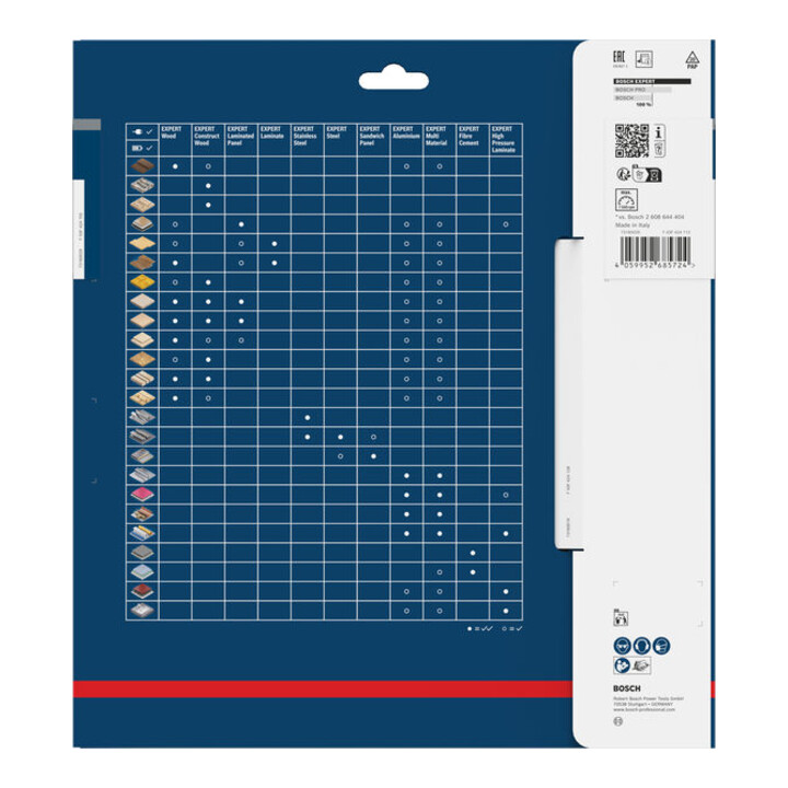 Bosch EXPERT Wood Kreissägeblatt, 254x25,4 mm, Z120