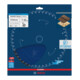 Bosch EXPERT Wood Kreissägeblatt, 254x30 mm, Z48-2