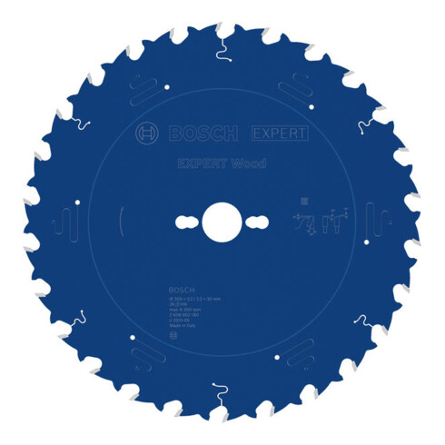 Bosch EXPERT Wood Kreissägeblatt, 300x30 mm, Z26