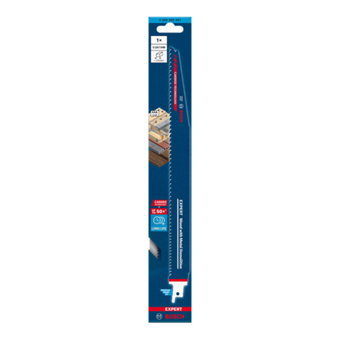 Bosch Expert ‘Wood with Metal Demolition’ S 1267 XHM Säbelsägeblatt