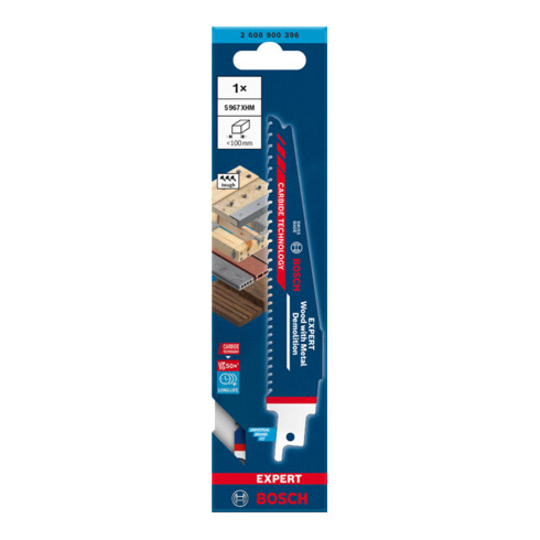 Bosch Expert ‘Wood with Metal Demolition’ S 967 XHM Säbelsägeblatt