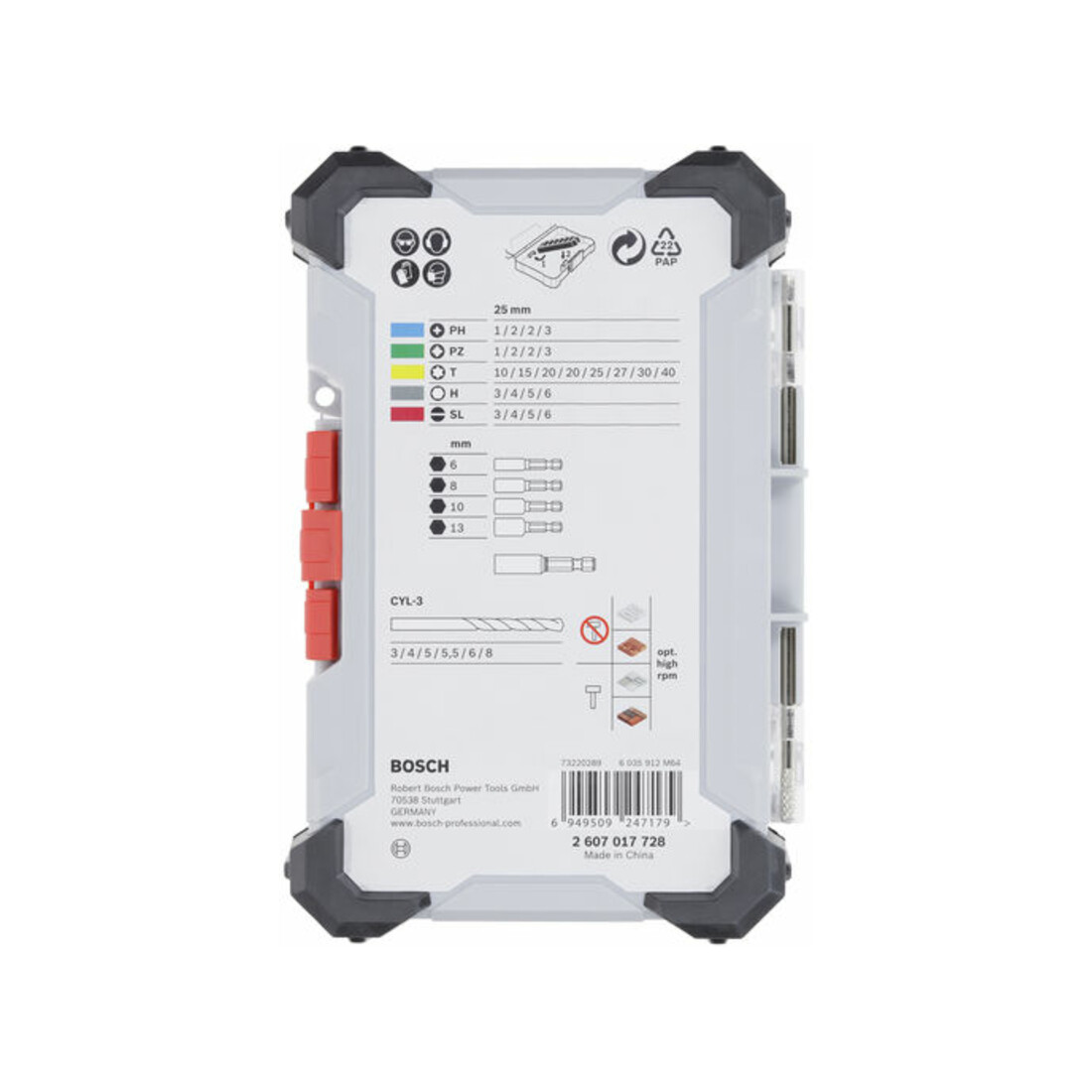 Bosch Extra Hard Schrauberbit‑ und CYL-3 Bohrer-Set, 35‑tlg.
