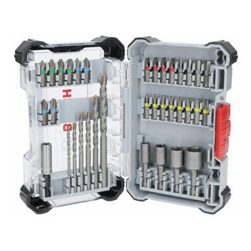 Bosch Extra Hard Schrauberbit‑ und CYL-3 Bohrer-Set, Aufsteller, 35‑tlg.