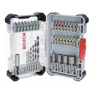 Bosch Extra Hard Schrauberbit‑ und Metal HSS Bohrer-Set, 35‑tlg.