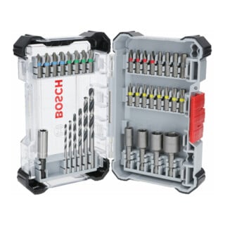 Bosch Extra Hard Schrauberbit‑ und Metal HSS Bohrer-Set, Aufsteller, 35‑tlg.