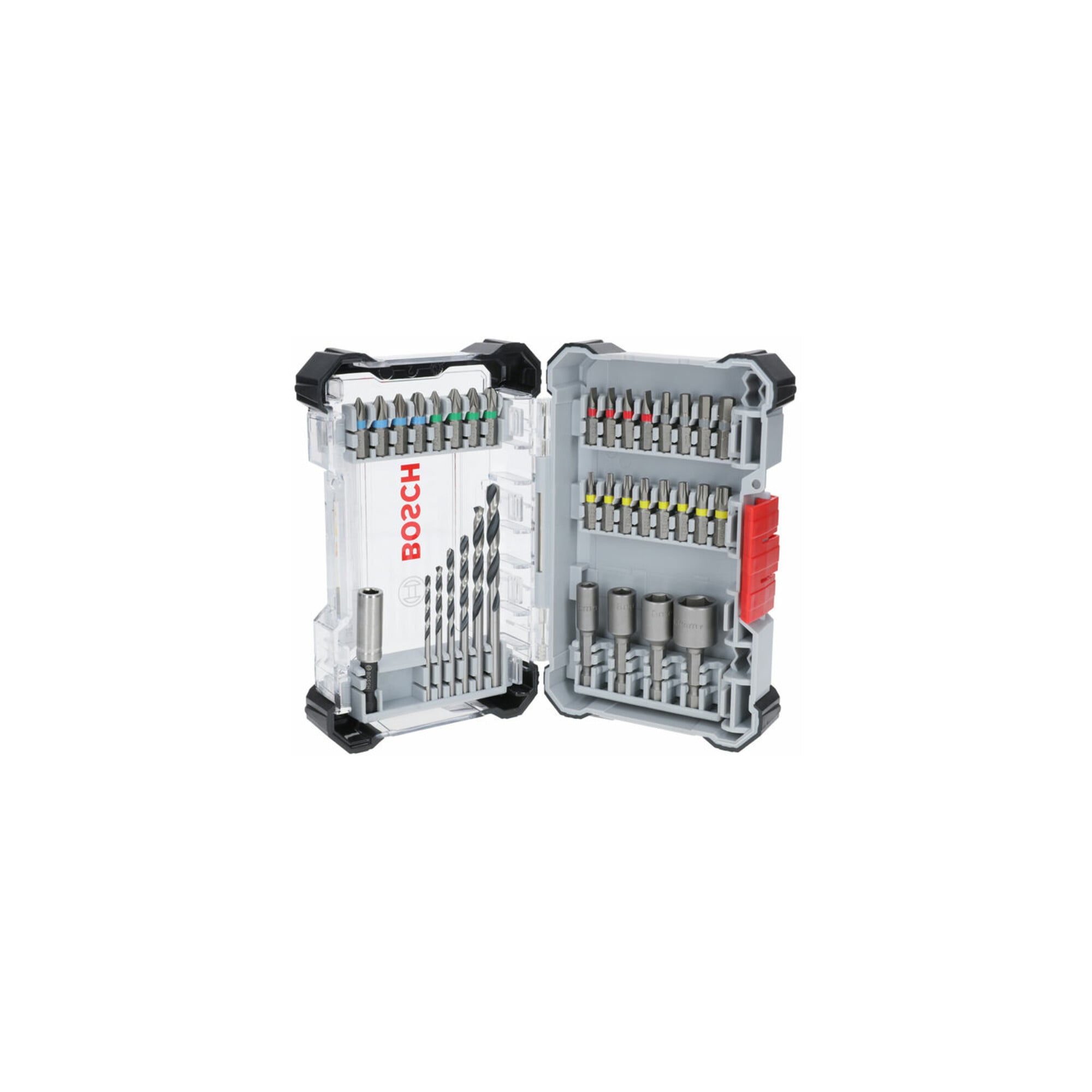 Bosch Extra Hard Schrauberbit‐ und Metal HSS Bohrer-Set, Aufsteller, 35‐tlg.